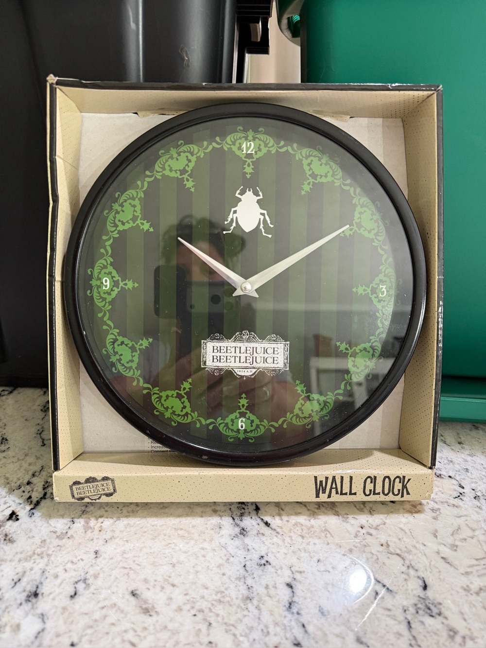 Beetlejuice Wall Clock